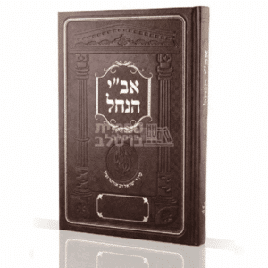 ספר אב"י הנחל - מכתבי רבי ישראל דב אודסר מברסלב